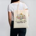 Chapter 60 60th Birthday Floral Open Book With Flowers Canvas Tote Bag Chapter 60 60th Birthday Floral Open Book With Flowers Canvas Tote Bag
