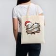 Christmas Book Festive Holiday Xmas Canvas Tote Bag