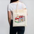 Christmas Book Lovers Naughty Or Nice Canvas Tote Bag Christmas Book Lovers Naughty Or Nice Canvas Tote Bag
