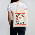 Christmas Bookish He Knows What You'Ve Been Reading Women Canvas Tote Bag Christmas Bookish He Knows What You'Ve Been Reading Women Canvas Tote Bag