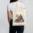 Christmas Outfit I Prefer Halloween Book Reading Skeleton Canvas Tote Bag