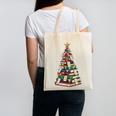 Christmas Tree Of Books For Readers And Librarians Canvas Tote Bag