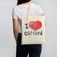Clifford The Big Red Dog I Heart Clifford Childrens Books Canvas Tote Bag