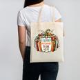 I Closed My Book To Be Here Fall Pumpkin Canvas Tote Bag