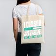 I Closed My Book To Be Here Read Readers Reader Reading Canvas Tote Bag