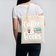 Coffee And Books Canvas Tote Bag