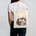 Coffee Cats And Books Cozy Calico Reader Love Cute Cat Canvas Tote Bag Coffee Cats And Books Cozy Calico Reader Love Cute Cat Canvas Tote Bag