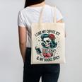 I Like My Coffee ICY & My Books Spicy For Book Lovers Canvas Tote Bag I Like My Coffee ICY & My Books Spicy For Book Lovers Canvas Tote Bag