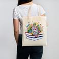 Color Our World Summer Reading 2025 Cute Book Wildflowers Canvas Tote Bag Color Our World Summer Reading 2025 Cute Book Wildflowers Canvas Tote Bag