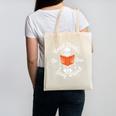 Cool Read Books Be Kind Stay Weird Skeleton Reading Canvas Tote Bag