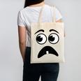 Creepy Face Carrot Halloween Book Character Costume Canvas Tote Bag Creepy Face Carrot Halloween Book Character Costume Canvas Tote Bag