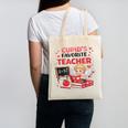 Cupid's Favorite Math Teacher Valentine Reading Book Women Canvas Tote Bag Cupid's Favorite Math Teacher Valentine Reading Book Women Canvas Tote Bag