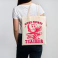 Cupid's Favorite Teacher Valentines Day Heart Book Lover Canvas Tote Bag