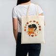Cute Cat Fall In Love With Reading Book Cat Lover Librarian Canvas Tote Bag