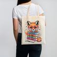 Cute Fox Read More Be Kind Stay Weird Reader Geek Book Lover Canvas Tote Bag Cute Fox Read More Be Kind Stay Weird Reader Geek Book Lover Canvas Tote Bag