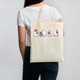Cute Ghosts Reading Books Lover Spooky Season Halloween Canvas Tote Bag Cute Ghosts Reading Books Lover Spooky Season Halloween Canvas Tote Bag