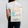 Cute Mermaid Librarian Teacher Dive Into A Good Book Reading Canvas Tote Bag