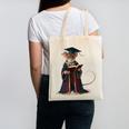 Cute Mouse Reading Book Graduation Canvas Tote Bag Cute Mouse Reading Book Graduation Canvas Tote Bag