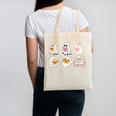 Cute Spooky Reading Book Halloween Fall Ghost Autumn Canvas Tote Bag Cute Spooky Reading Book Halloween Fall Ghost Autumn Canvas Tote Bag