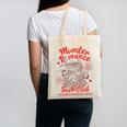 Dark Romance Reader Reading Monster Romance Book Club Canvas Tote Bag