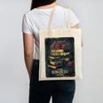 Dark Romance Reader Vintage Floral Book Lover Canvas Tote Bag