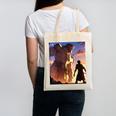 David And Goliath Bible Book Of Samuel Famous Bible Story Canvas Tote Bag