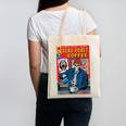 Dead Roast Coffee Comic Book Cover Style Skeleton Barista Canvas Tote Bag Dead Roast Coffee Comic Book Cover Style Skeleton Barista Canvas Tote Bag