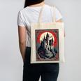 Dracula's Castle Book Cover Illustration Canvas Tote Bag