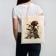 Dragon Reading a Book Dragons And Books Lover Bookworm Canvas Tote Bag