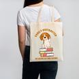 Easily Distracted By Beagles And Books Beagle Dog Canvas Tote Bag