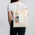 Easily Distracted By Books And Gnomes Canvas Tote Bag Easily Distracted By Books And Gnomes Canvas Tote Bag