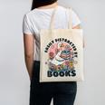 Easily Distracted By Books Read Goose Lover Bookworm Reading Canvas Tote Bag