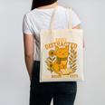 Easily Distracted By Cats And Books Cute Cat Book Lover Canvas Tote Bag
