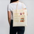 Easily Distracted By Dogs And Books Pets Books Lovers Canvas Tote Bag Easily Distracted By Dogs And Books Pets Books Lovers Canvas Tote Bag