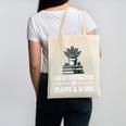 Easily Distracted By Plants & Books Plant Book Lover Canvas Tote Bag