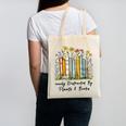 Easily Distracted By Plants And Books Bookworm Gardening Canvas Tote Bag