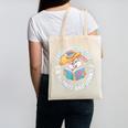 Easily Distracted By Rabbits And Books Reading Canvas Tote Bag