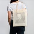 Edgar Allen Poe & Raven Reading Bookworm Reader Canvas Tote Bag Edgar Allen Poe & Raven Reading Bookworm Reader Canvas Tote Bag