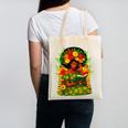 Educated Women Girls Reading Book Black History Month Canvas Tote Bag