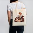 Elizabeth I Reading A Book Canvas Tote Bag