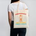 Emotionally Recovering From A Book Frog Canvas Tote Bag Emotionally Recovering From A Book Frog Canvas Tote Bag