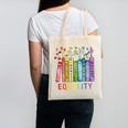 Equality Books Peace Love Compassion LGBT Gay Lesbian Pride Canvas Tote Bag