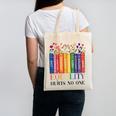 Equality Hurts No One LGBTQ Pride Books And Flowers Canvas Tote Bag Equality Hurts No One LGBTQ Pride Books And Flowers Canvas Tote Bag