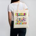 Everyone Communicates Differently Book Teacher Outfit Canvas Tote Bag