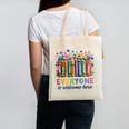 Everyone Is Welcome Here Floral Book LGBT Pride Equality Canvas Tote Bag Everyone Is Welcome Here Floral Book LGBT Pride Equality Canvas Tote Bag