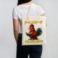 F-CAW-F I'm Reading Chicken Book Lover Introvert Meme Canvas Tote Bag