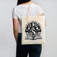 In My Fantasy Era Books Dragon & Moon Bookish Bookworm Canvas Tote Bag