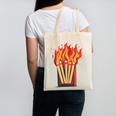 Flames And Lighter Costume For Matchbook Lovers Canvas Tote Bag
