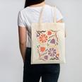 Floral Pride & Prejudice Barely Tolerable Book Lover Bookish Canvas Tote Bag Floral Pride & Prejudice Barely Tolerable Book Lover Bookish Canvas Tote Bag