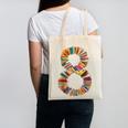 Fun 8th Birthday Books Themed 8 Years Old Boys Kids Girls Canvas Tote Bag